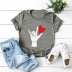 Victory hand gesture printed t-shirt  NSSN27634