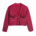 spring small knitted cardigan jacket  NSAM27770