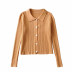 spring and autumn casual fashion all-match solid color knit  NSLD27802