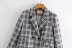 plaid houndstooth suit   NSAM27831