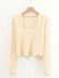 casual simple solid color long-sleeved knitwear NSLD27894