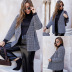 loose long-sleeved woolen coat NSLM27925