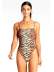 new style tiger pattern sexy backless printed one-piece swimsuit  NSHL27988