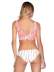 new split strapless backless printed bikini swimsuit  NSHL27994