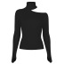 fashion casual high-neck long-sleeved sweater NSMY28161
