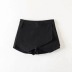 casual high waist irregular mini shorts  NSAC28186