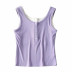 color matching sleeveless sling  NSLD28274