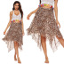 lace irregular chiffon beach skirt  NSOY28442