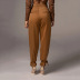 high-waist lace-up trousers  NSFD28513