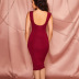 Sexy Backless Tight-Fitting Dress NSZY28544