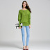 solid color bat sleeve pullover bottoming shirt NSYH28546