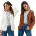 casual fashion solid color knit cardigan   NSSA28590