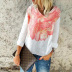 autumn and winter new loose long-sleeved printed T-shirt  NSZH28767