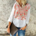 autumn and winter new loose long-sleeved printed T-shirt  NSZH28767