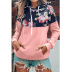 autumn and winter new loose drawstring hooded fashion printed sweatshirt NSZH28773