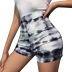 printed tight-fitting fitness shorts NSSU28795