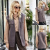 Fashion solid color autumn loose casual all-match button cardigan shirt NSLM28994
