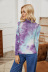 long-sleeved autumn tie dyeing self-cultivation slimming bottoming shirt  NSLM28999