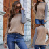 Fashionable simple all-match knit bottoming shirt  NSLM29007