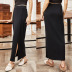 Fashion split long skirt NSLM29026