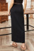 Fashion split long skirt NSLM29026