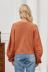 round neck solid color sweater  NSLM29030