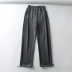 elastic waist drawstring waist sweatpants NSHS29091