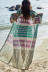 sexy chiffon printed beach sunscreen shirt  NSLM29104