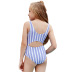 children s new striped one-piece swimwear  NSHL16848