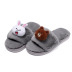 cartoon bunny bear plush slippers NSPE20084