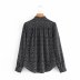 spring watermark polka dot lace V-neck blouse  NSAM29266