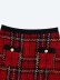 plaid mini tweed skirt  NSAM29273