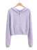 autumn hooded zipper long-sleeved knitted cardigan NSHS29329