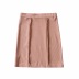 new round neck stitching short vest high waist skirt fashion suit NSHS29375