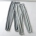 side zipper elastic waist sports pants NSHS29402