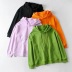 drawstring hoodie autumn and winter new four-color loose hooded sweatshirt NSHS29411