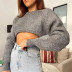 spring and autumn sleeve pullover   NSHS29421