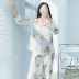 new summer silk thin spring and autumn long-sleeved home service  NSJO29517