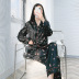 new long-sleeved spring and autumn thin silk pajamas  NSJO29523