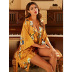 summer thin sexy sling nightgown  NSJO29531