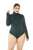 plus size long-sleeved  knitted jumpsuit NSLM29564