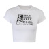 print fashion round neck T-shirt  NSXE29578