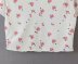 retro short-sleeved floral print top  NSAM29628