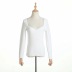 solid color petal collar sweater NSHS29687