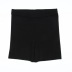 solid color high waist knit riding shorts NSHS29689