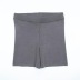 solid color high waist knit riding shorts NSHS29689