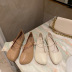 zapatos de cuero suave de moda NSHU29731
