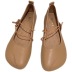 zapatos de cuero suave de moda NSHU29731