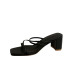 simple thin strap mid-heel sandals  NSHU29767