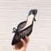 spring and summer fashion bow lace sandals   NSHU29769